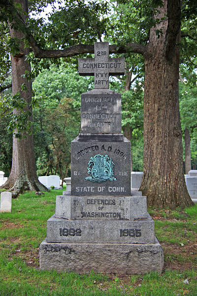 Monument 2d Connecticut Heavy Artillery Arlington National Cemetery