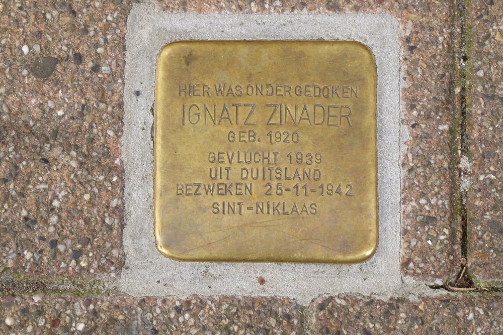 Stolperstein Nieuwstraat 91 #1