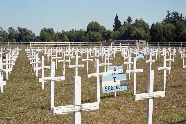 Replica Argentine War Cemetery Darwin