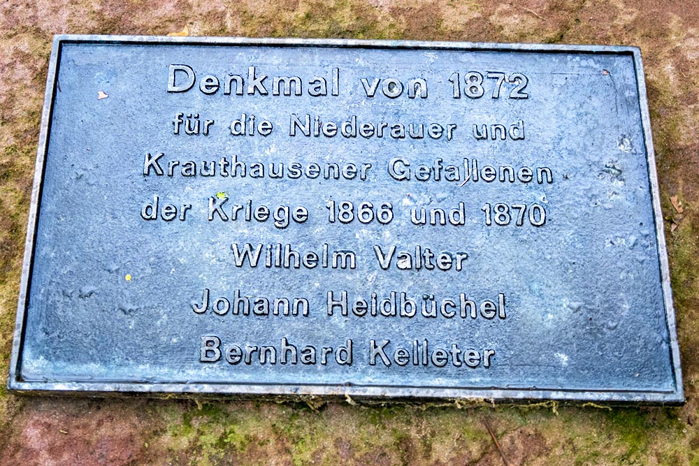 Monument 1872 Niederau #2