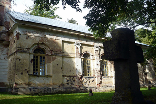 Oorlogsschade Kerk Vecsaule