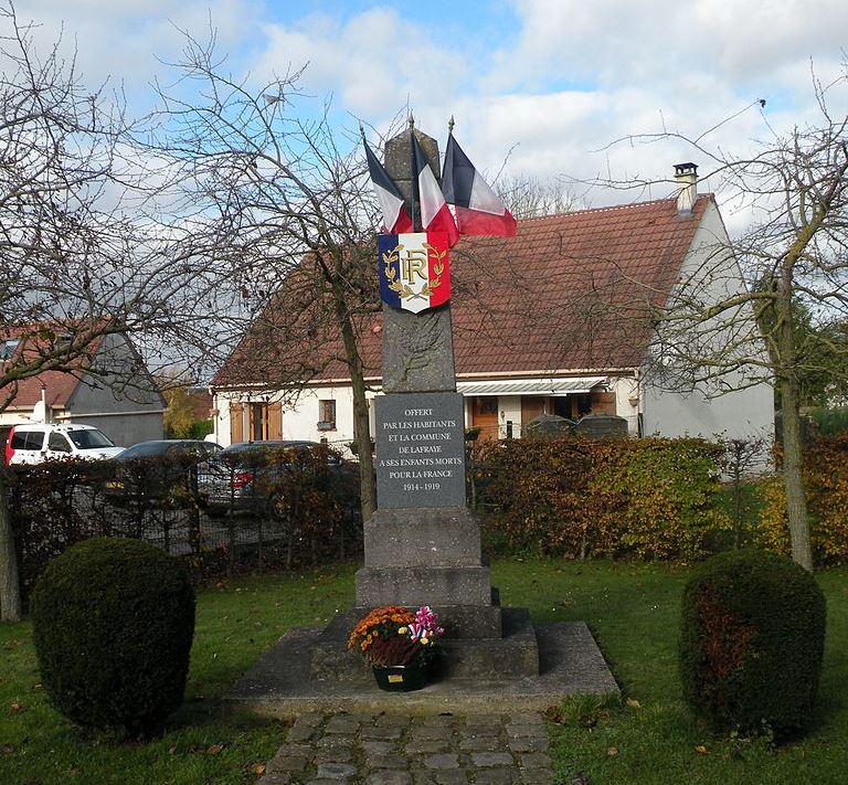 World War I Memorial Lafraye