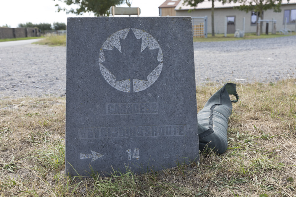 Marker No. 14 Canadian Liberation Route