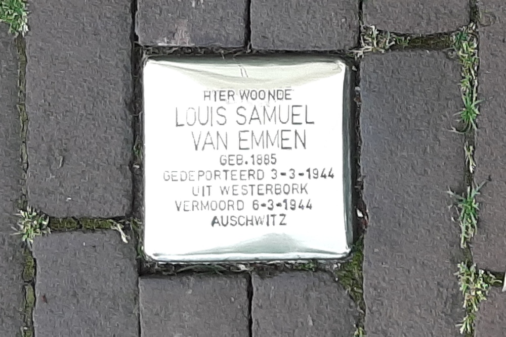 Stolperstein Nieuwe Gracht 19 #1