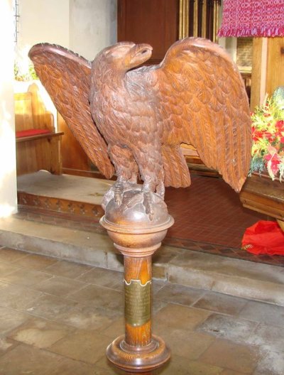 Remembrance Lectern Homersfield Church