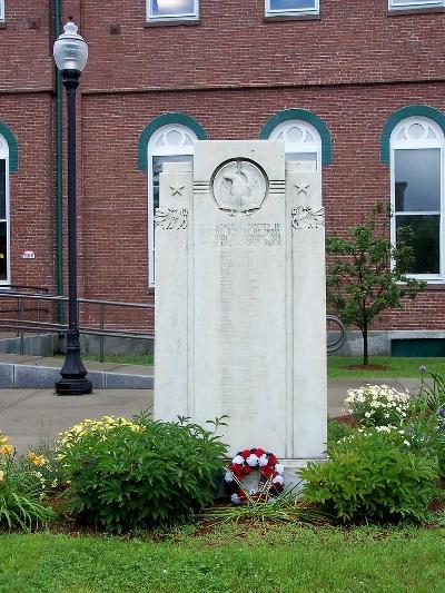 War Memorial St. Johnsbury