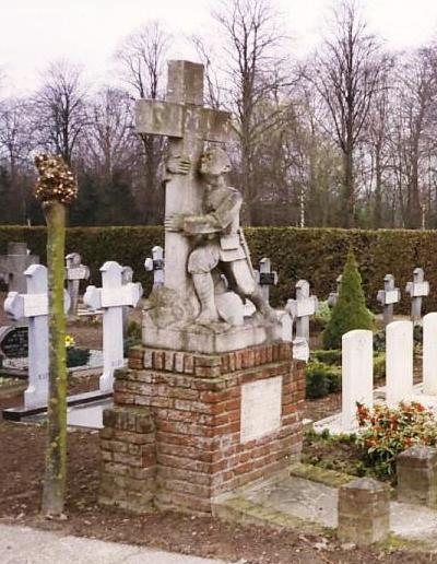 Dutch War Grave Roman Catholic Cemetery Biezenmortel