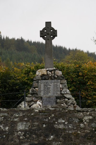 Oorlogsmonument Appin of Dull