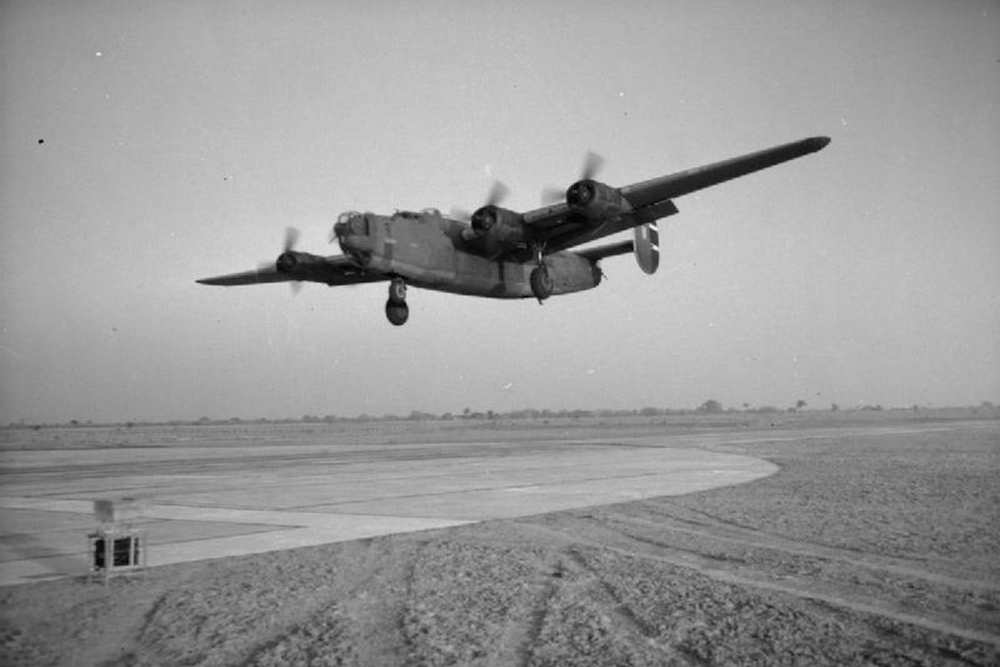 Crash Site Consolidated Liberator C Mk. VII (C-87) EW618