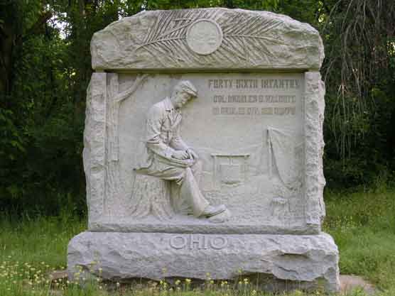 Monument 46th Ohio Infantry (Union)