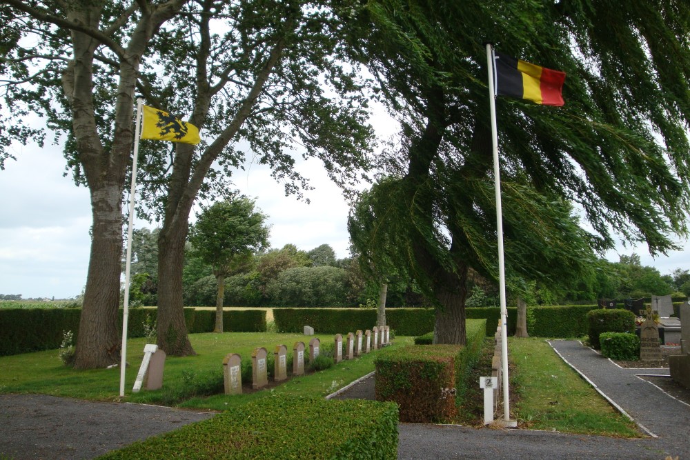 Belgian War Graves and Graves Veterans Leffinge