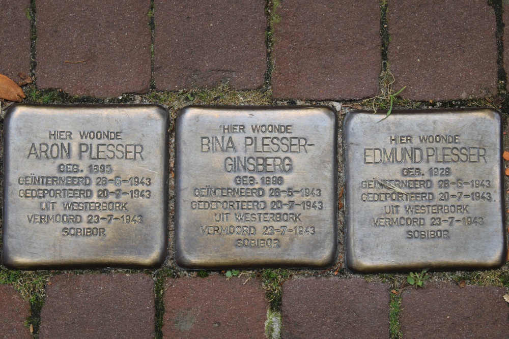 Stolpersteine Nieuwe Amstelstraat 18 #1