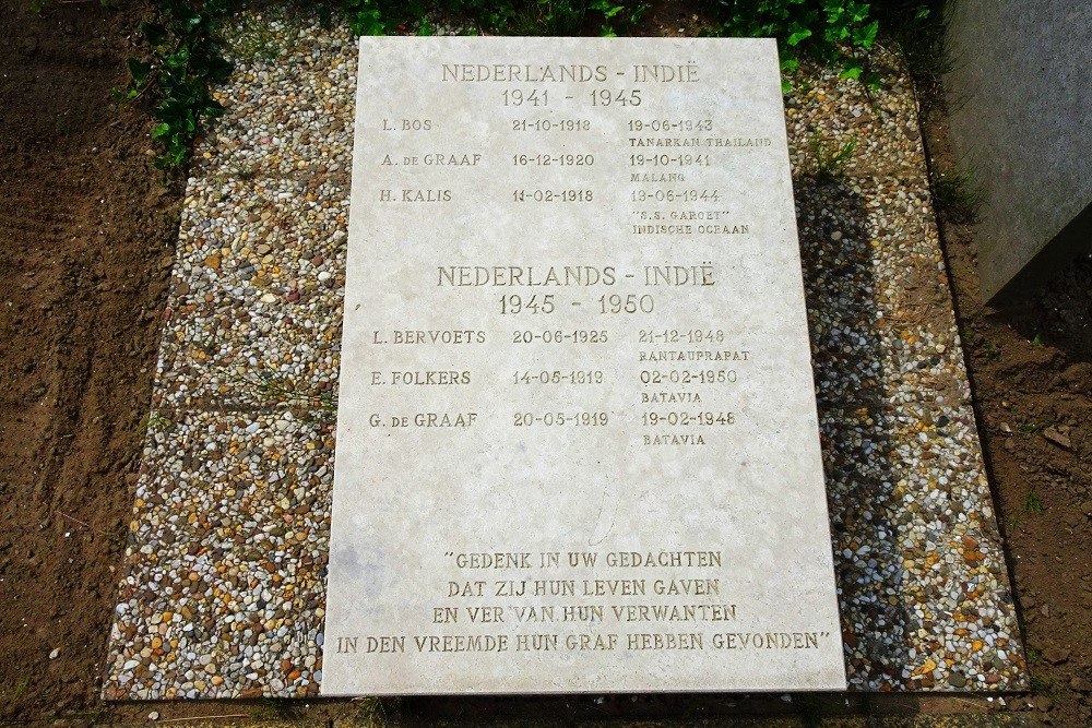 Dutch Indies Memorial General Cemetery Numansdorp