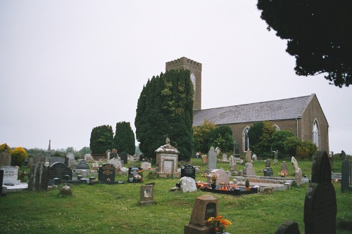Oorlogsgraf van het Gemenebest Kilmegan Church of Ireland Churchyard