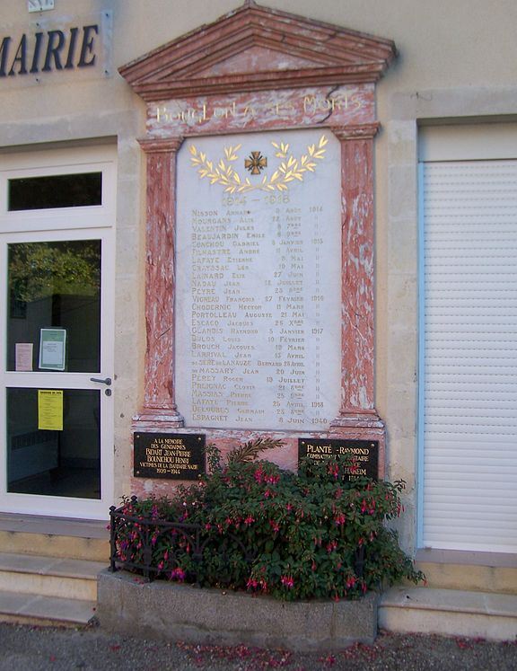 War Memorial Bouglon