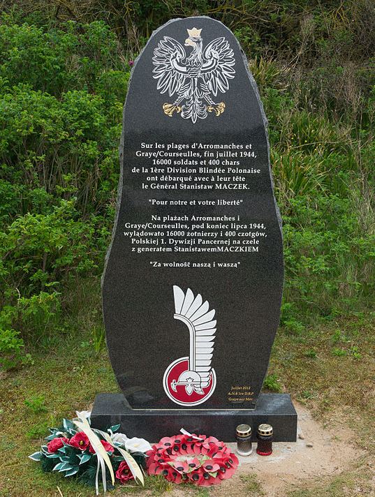 Monument 1st Armoured Polish Division