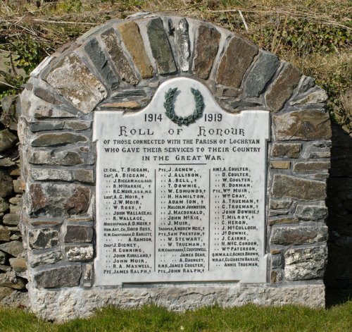 War Memorial Lochryan
