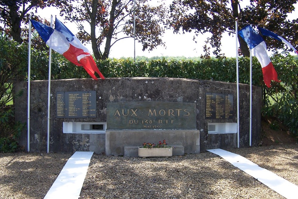 Monument 148e Regiment Mei 1940 Dom-le-Mesnil