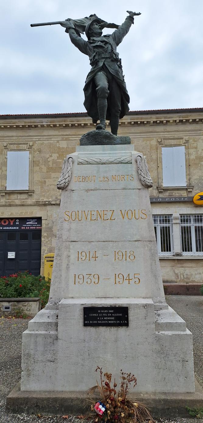 War Memorial La Roche-Chalais #2