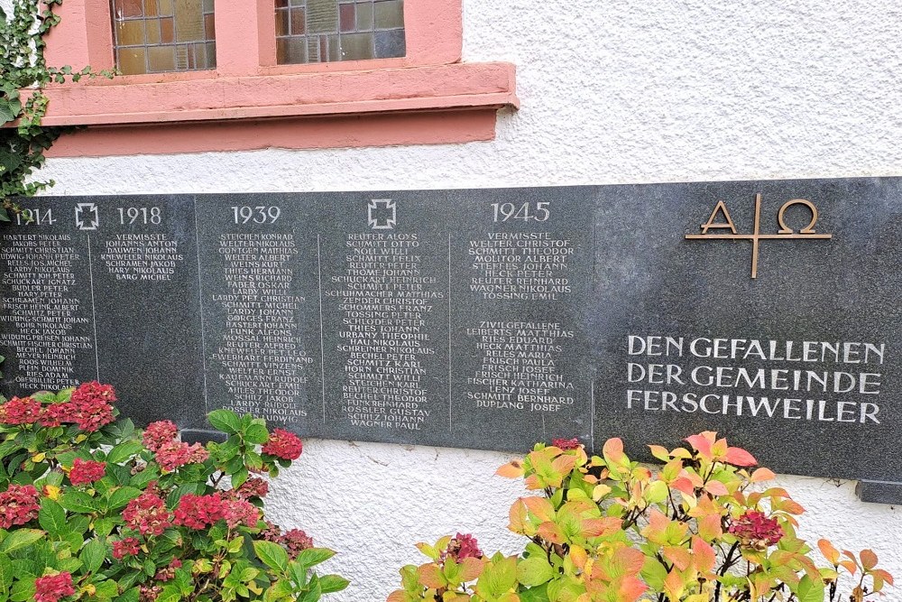 War Memorial Ferschweiler