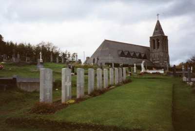 Oorlogsgraven van het Gemenebest Sacred Heart Roman Catholic Churchyard