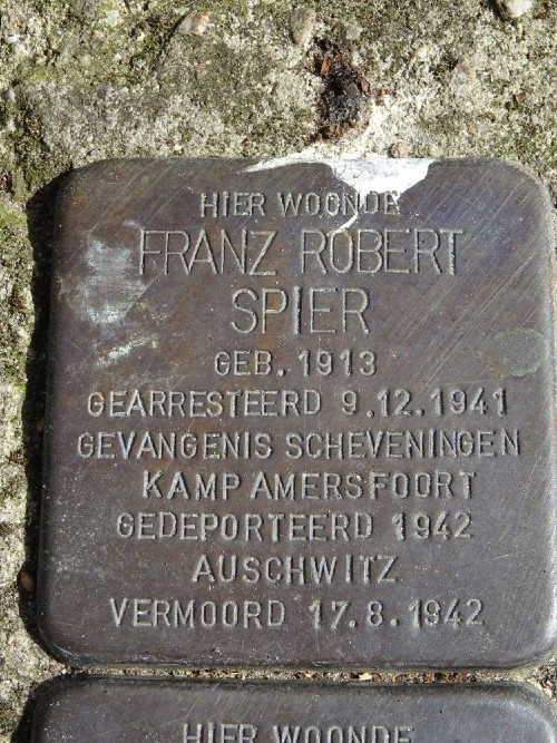 Stolpersteine Burgemeester van Meursstraat 5 #2