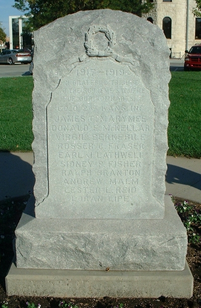 War Memorial McPherson County