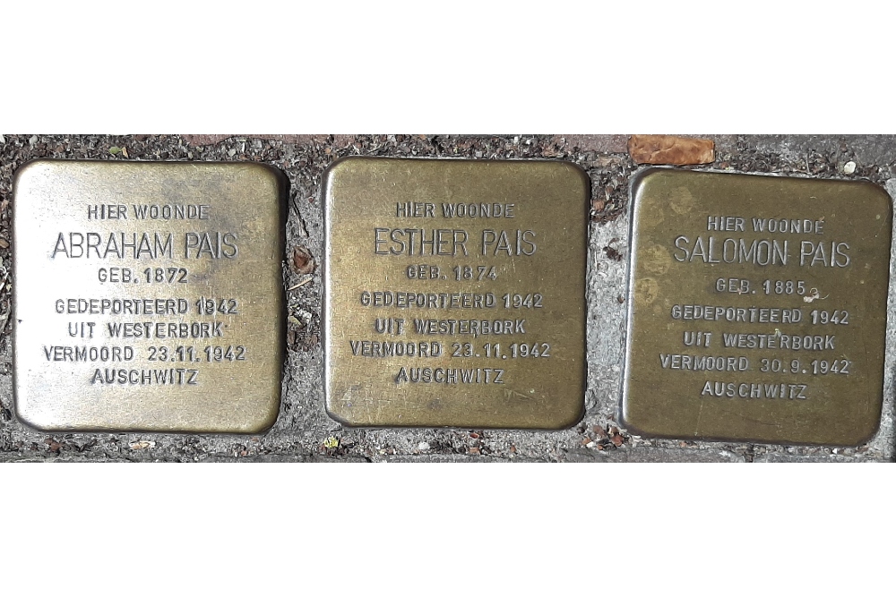 Stolpersteine Kleine Bredeplaats 16