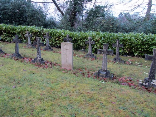 Oorlogsgraf van het Gemenebest Farnborough Abbey R.C. Churchyard