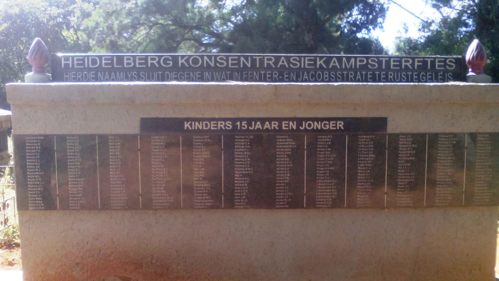 Oorlogsbegraafplaats Boerenoorlog Heidelberg