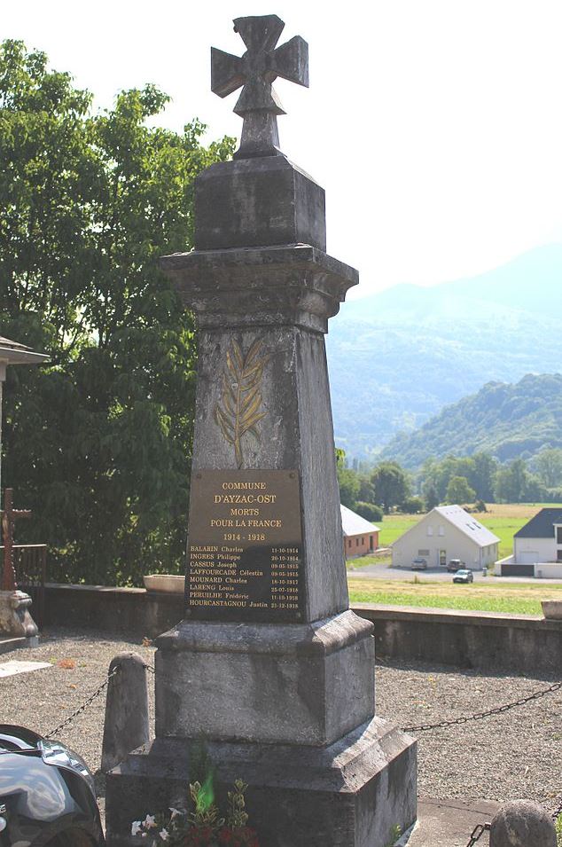 Monument Eerste Wereldoorlog Ayzac