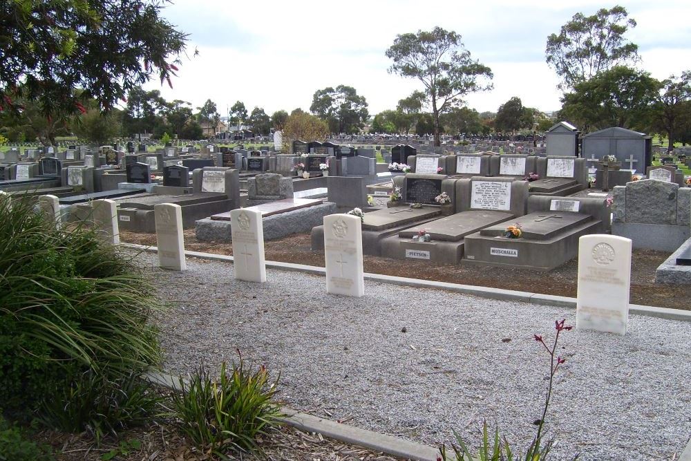 Commonwealth War Graves Geelong Eastern Cemetery