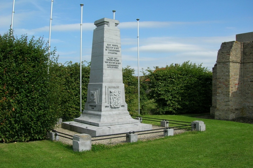 Memorial 1st and 2nd Battalion Carabineers-Cyclists