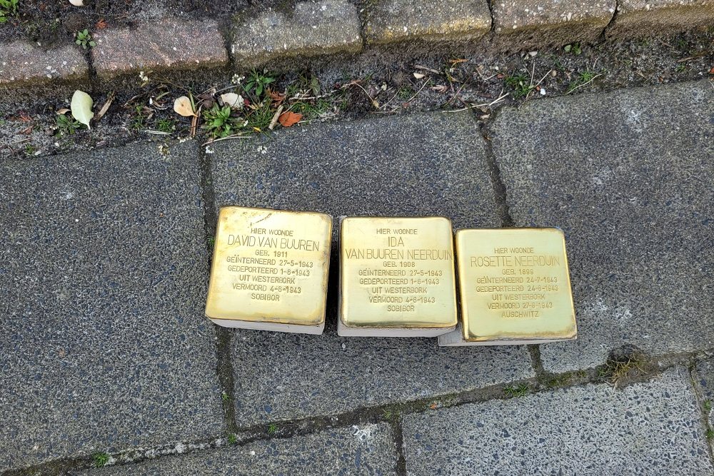 Stumbling Stones C. Houtmanstraat 6 #2