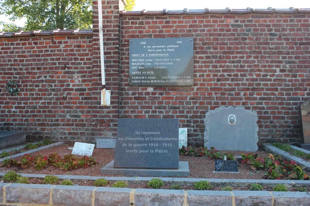 Memorial Cemetery Ecaussinnes-Lalaing