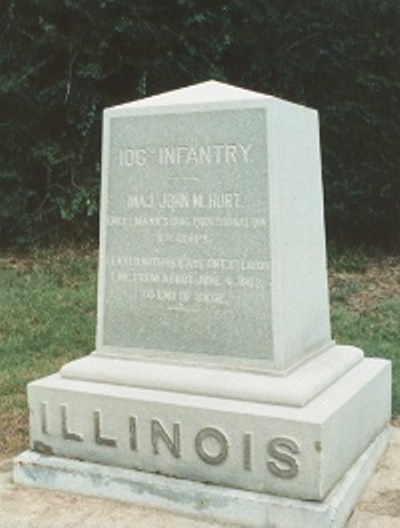 Monument 106th Illinois Infantry (Union)