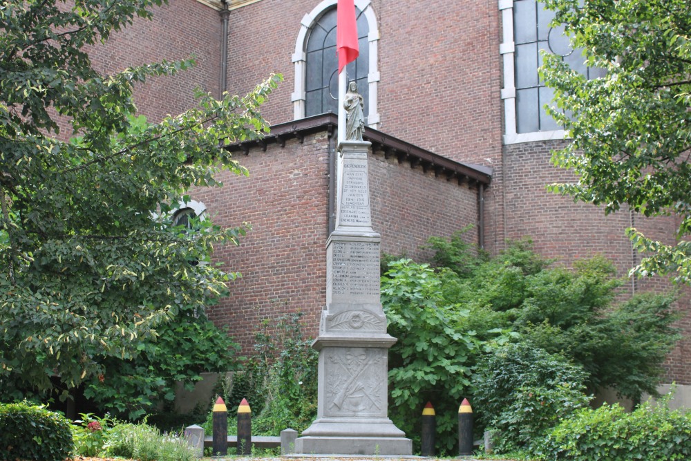 War Memorial - Holy Heart Statue Diepenbeek #2