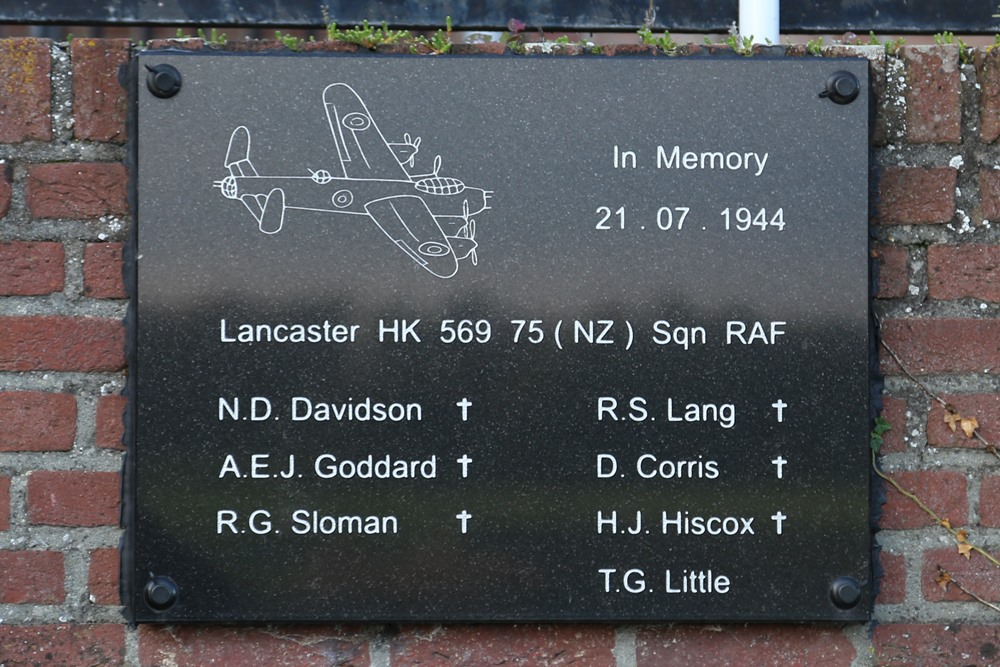Monument Lancaster HK569