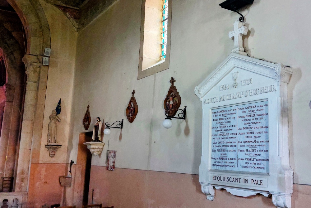 War Memorial glise Saint-Pierre et Saint-Paul de Chnes #2