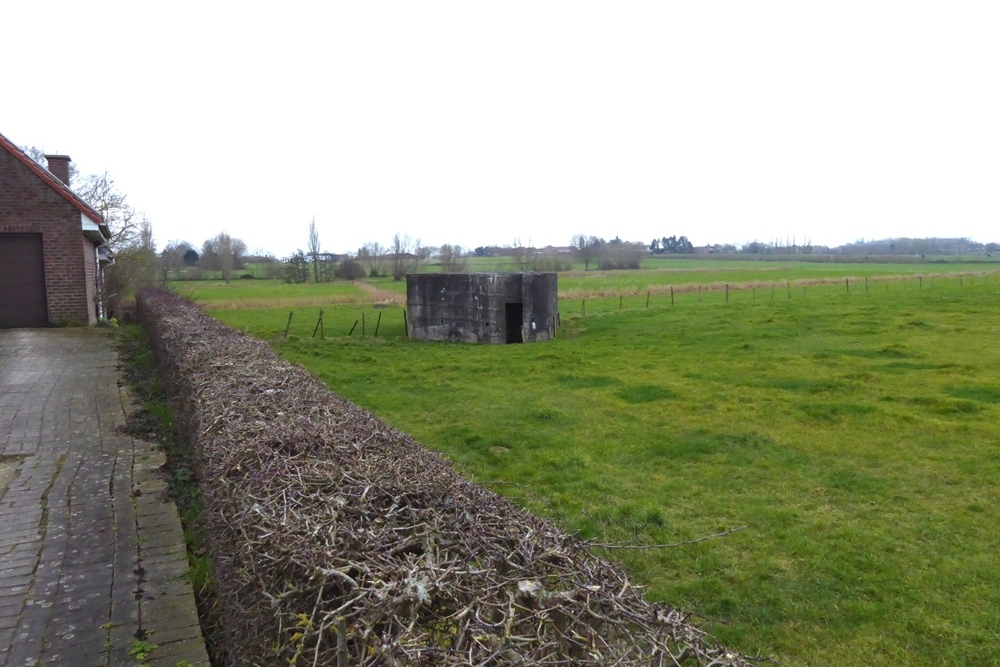 Bruggenhoofd Gent - Machine Gun Bunker Av14 #1