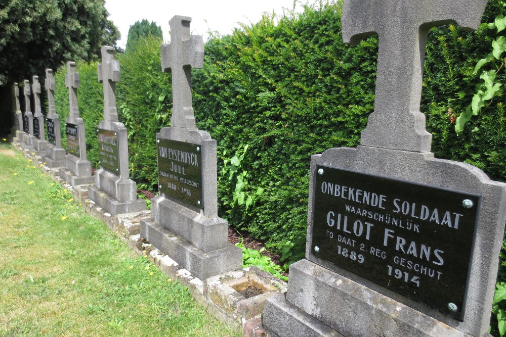 Belgische Oorlogsgraven Silsburg