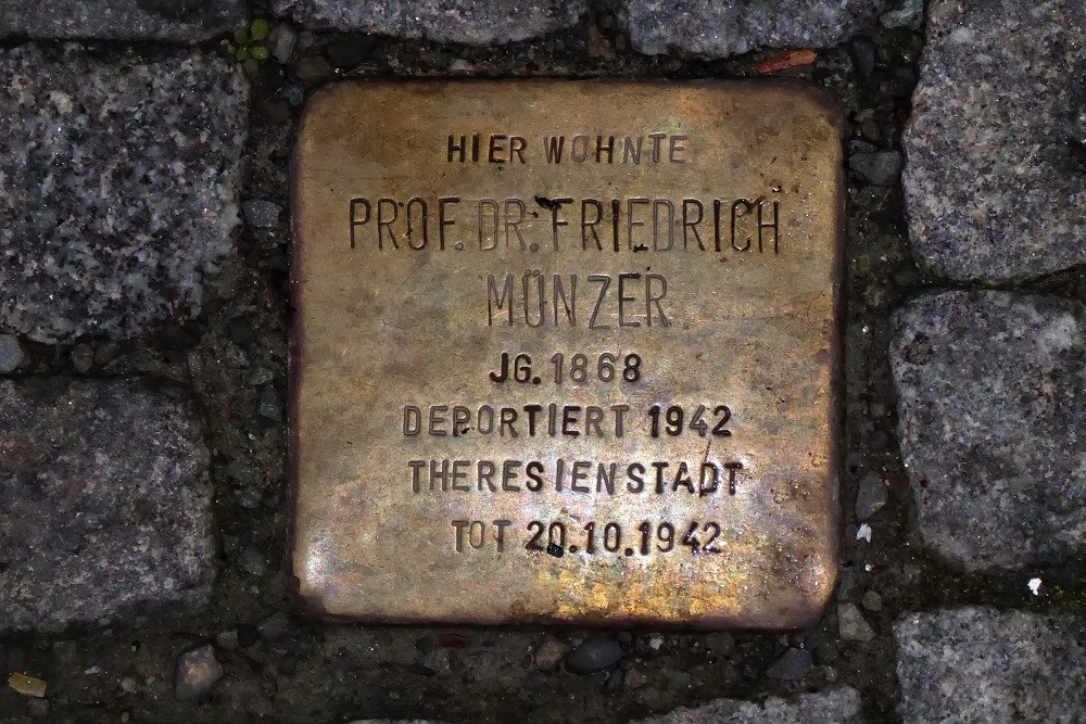 Stolperstein Heisstrae 1 #1