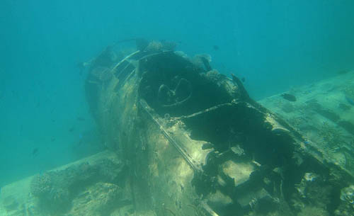 Remains Aichi E13A Seaplane Tuha Channel (1)