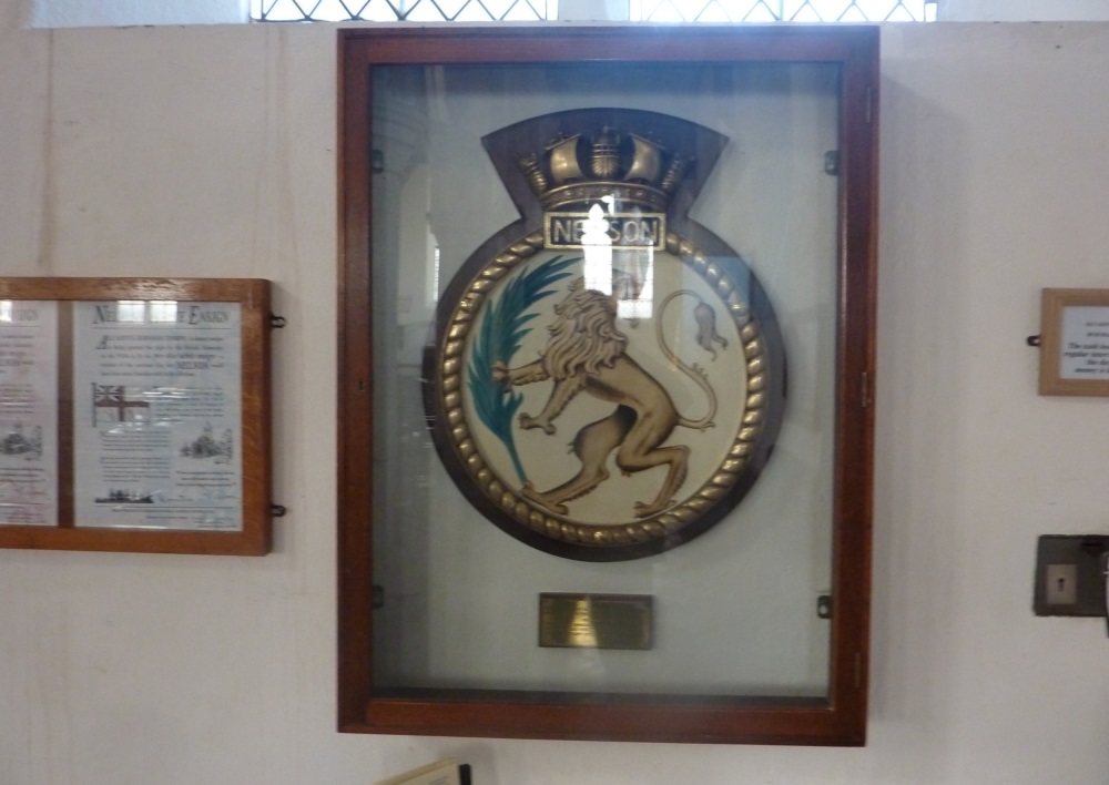 Crest of HMS Nelson