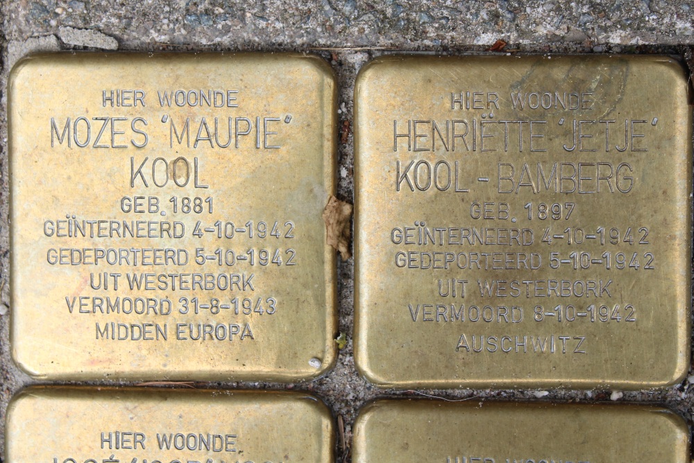 Stolpersteine Roompotstraat 14 #2