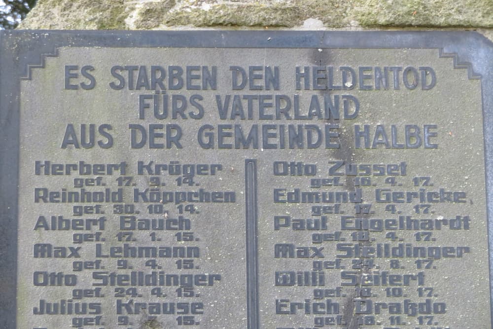 War Memorial Halbe #2