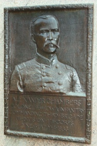 Gedenkteken Colonel Alexander Chambers (Union)