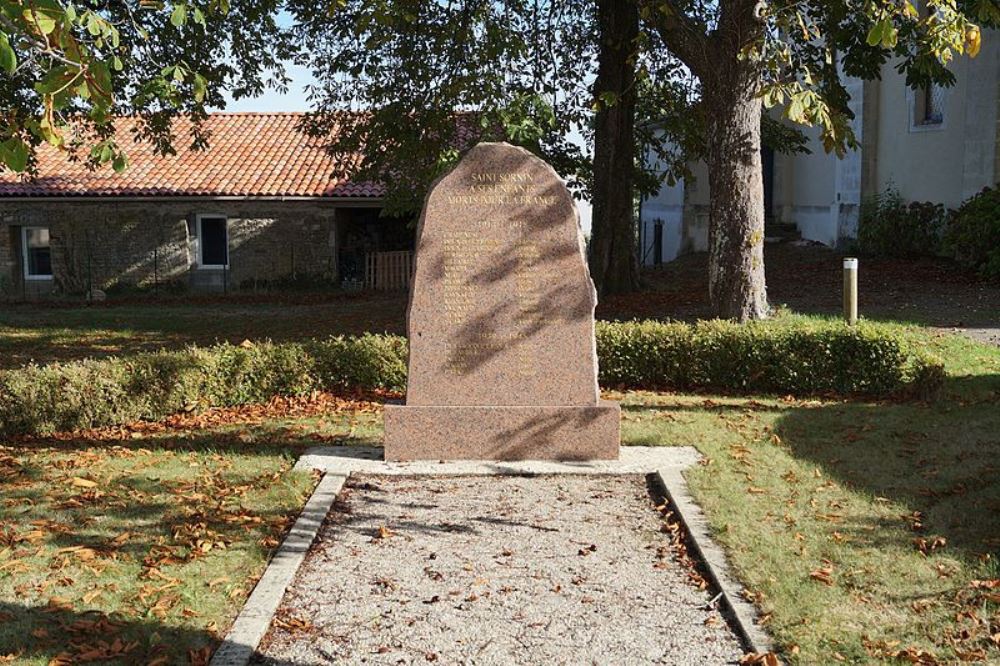 War Memorial Saint-Vincent-sur-Graon