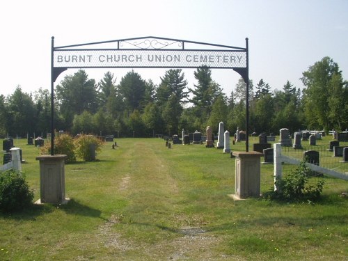Commonwealth War Grave Burnt Church Union Cemetery
