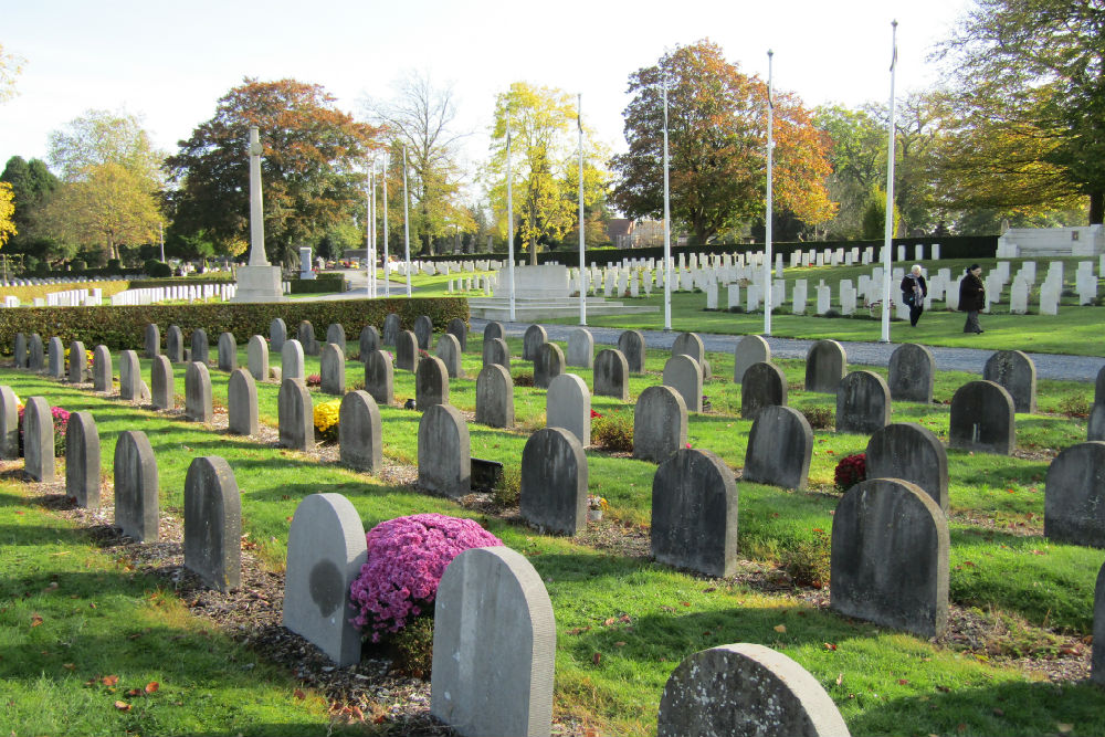 Belgische Oorlogsgraven Mons	